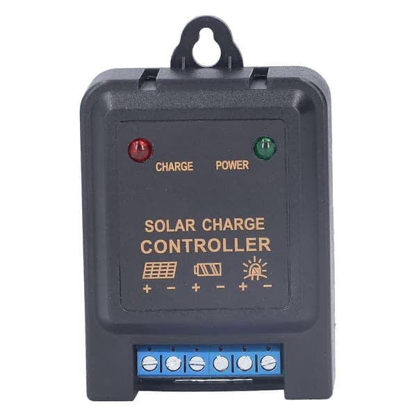 Højkvalitets intelligent solcelleopladnings- og afladningscontroller 6V/12V 3A græsplæne