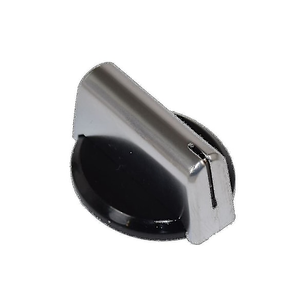 Ersättningsknappar för ugn/spishäll, svart/silver, kompatibel med Baumatic (1-pack)