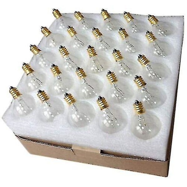 25x G40-kompatibla glödlampor E12 7w-kompatibla slingljus