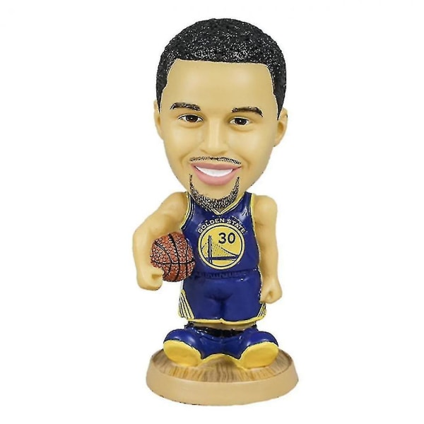 Stephen Curry Actionfigur Statyett Bobblehead Basketdocka Dekoration-