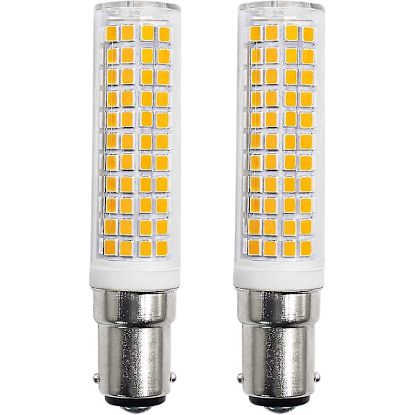 Nya B15d LED-lampor 8w motsvarande 90w 80w 75w varmvit B15-sockel 910lm 220v 230v 3000k (set om 2) Snabb 2023 Guanguan