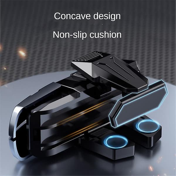 M-01 6 Finger Game Controller Gamepad Gaming Aim Shooting Triggers Joystick Button för Pubg