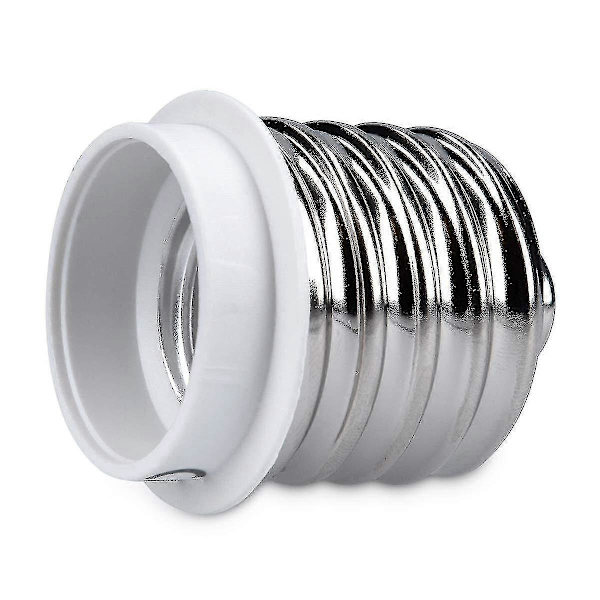 10x Sockeladapter - 10x E40 till E27 Sockelomvandlare - E27 Baslampahållare Adapter för Halogen LED