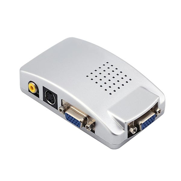 Universal PC Converter Box til Computer Laptop PC VGA til TV AV RCA Signal Adapter