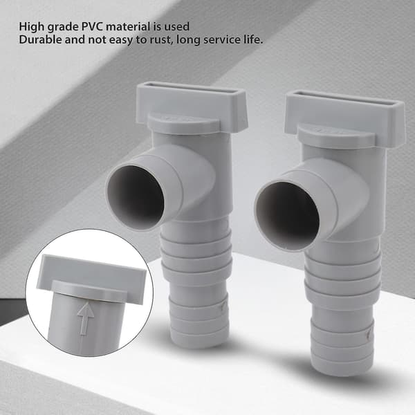 Intex Bestway Poolsun Vedligeholdelses-/stopventil til pools med 32 mm slangeforbindelser