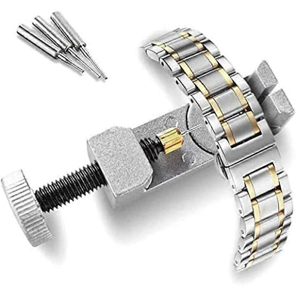 Använd det justerbara verktygssetet för att ta bort stift från metallarmband för att justera ditt klockarmband så att det passar alla