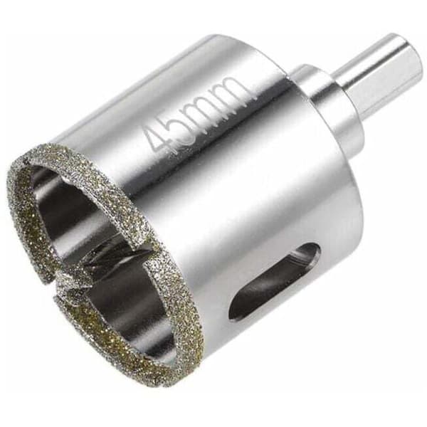 Diamanthulsavsbor til glas, keramiske fliser, 45 mm