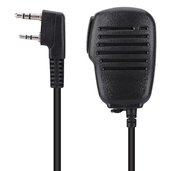 Baofeng UV5R 888S Kenwood TYT Mini PTT-kaiutinmikrofoni - 2-nastainen Walkie Talkie -tarvike
