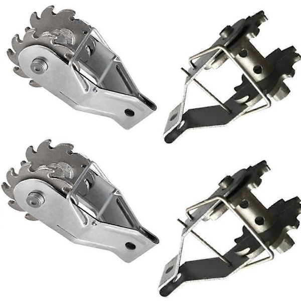 10 stk. Gjerdestrammer Kraftig In-Line Wire Strainer Wire Ratchet Tensioner for Elektrisk Gjerde Fjernt