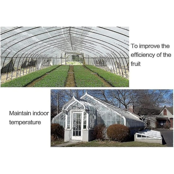 Aluminet Skyggedug Reflekterende Aluminet Solskygge Net Uv Bestandig Netting Med Øjer Til Blomster Planter Terrasse Have Sølv 3x3m, Havetilbehør