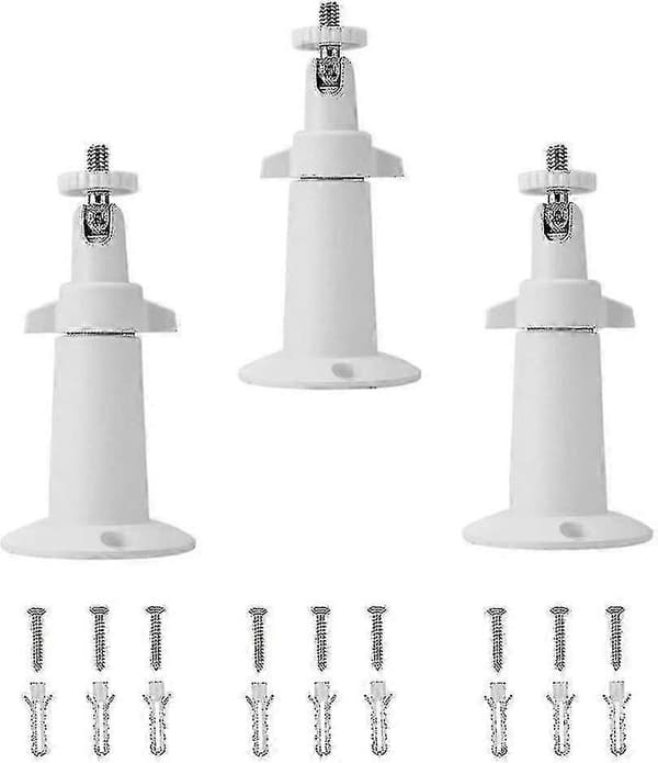 3x Metallväggfäste för utomhusbruk för Arlo Pro 2, Arlo Pro, Arlo, Arlo Go Säkerhetskamera, 360 Justerbart Takfäste