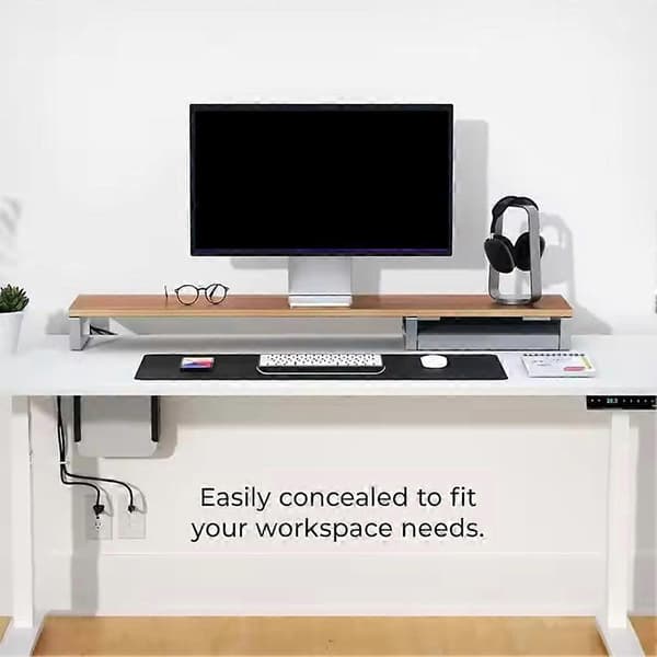 Under Desk Stand til Mac mini M4/Pro 2024 til VESA-tilslutningsbeslag Vægmontering