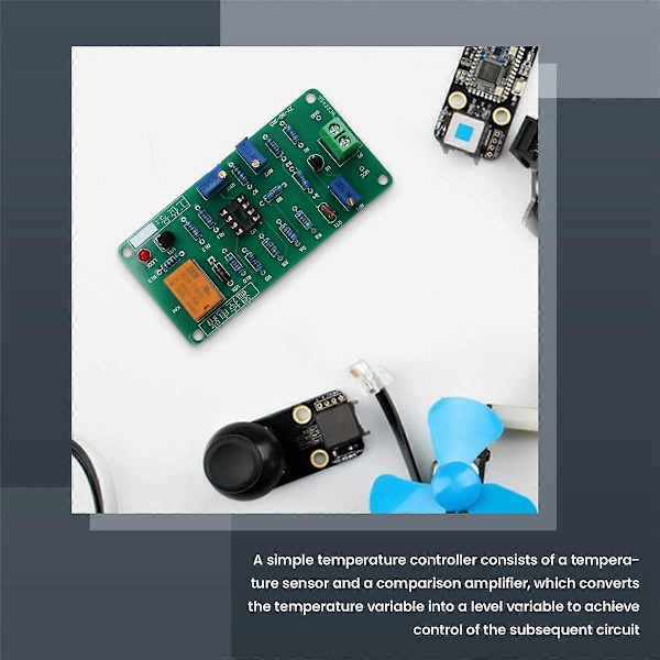 Temperaturkontroller Kretskortsats Elektronisk Installation och Felsökning, Svetsning, DIY-övning