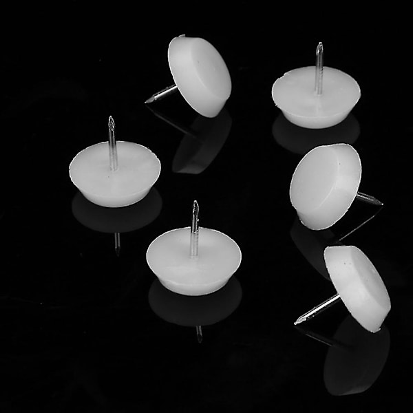 Möbelspiksskydd - 100 st halkfria golvstolar sofabord (22 mm * 5 mm)