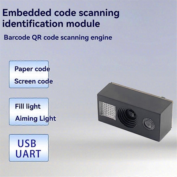 DC3.3V USB/232-TTL QR/DM/PDF417/Aztec Stregkodescannermodul til Windows/Android/IOS til Bus Superma