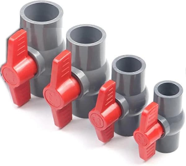 PVC Kugleventil, Plastik Kugleventil (40mm)