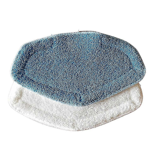 4 stk Rengjøringsputer for Hoover Dual Steam Plus Mop Pads 62300479 Støvsugerdeler Rengjøringspute Husholdningsrengjøringstilbehør c