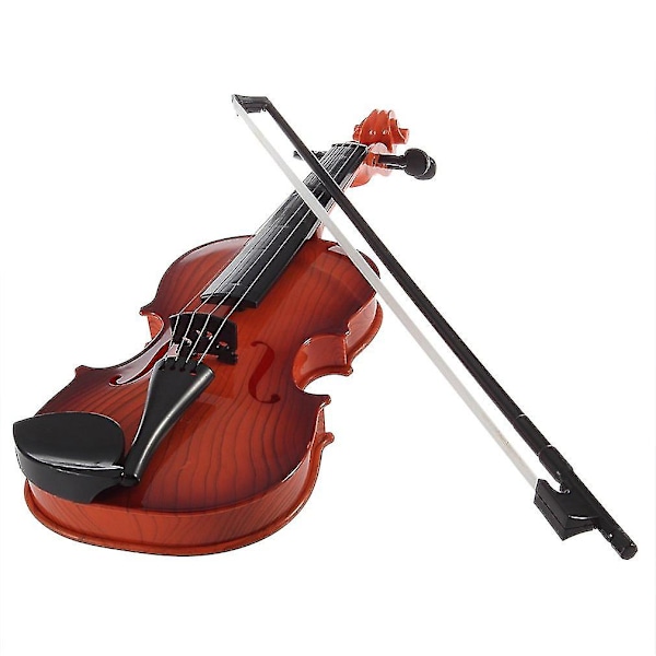 Pedagogisk Super Söt Mini Musik Elektronisk Violin Leksak Present Pojke Flicka Rum Vardagsrum Roo-yu