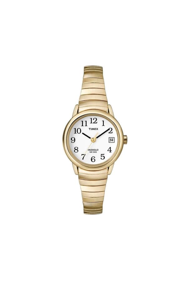 Timex Ladies Easy Reader Indiglo Expander Klok for Kvinner T2H351