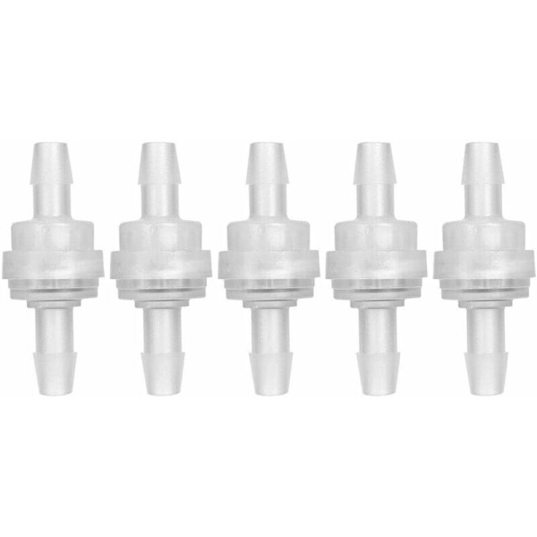 5 STK kontraventil til vandbehandling (6 mm)