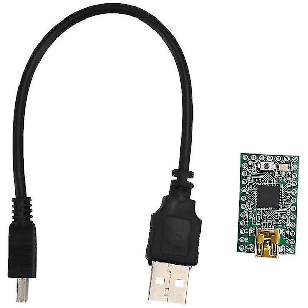 Teensy 2.0 USB AVR Udviklingskort Atmega32u4 Udvidelseskort Med Datakabel Til