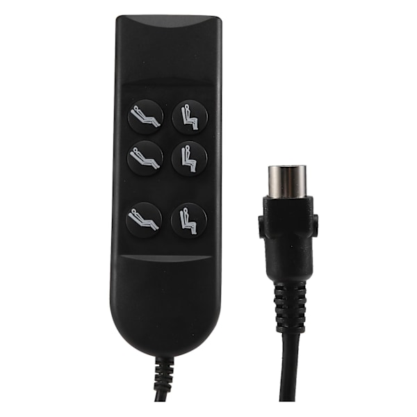 Elektrisk Recliner Stol Dele Strøm Recliner Switch Recliner Motor Switch 6 Knapper Håndbetjening