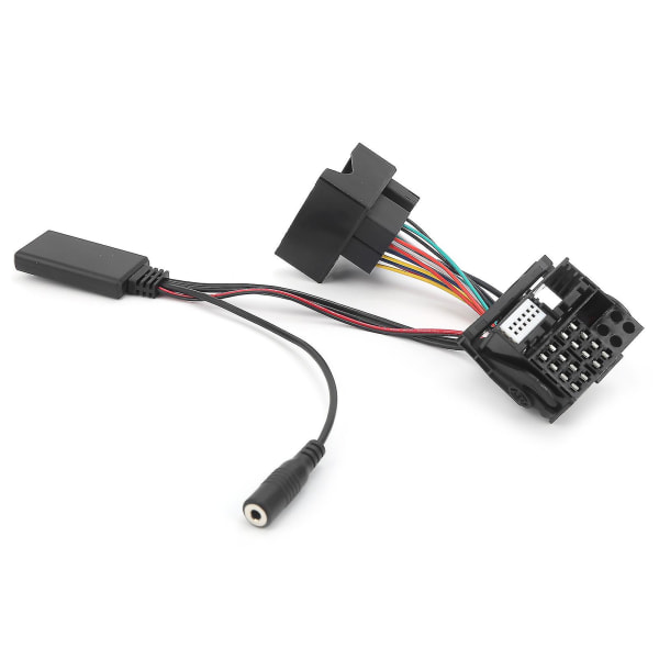 Bluetooth 5.0 -auton äänensovitin mikrofonilla Citroen C2/C3/C4/C5/C6 AUX-IN -kaapelille