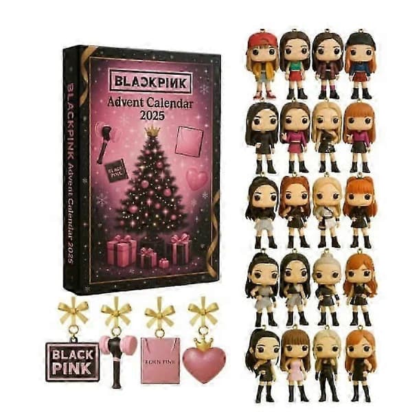 Sort pink 2025 Julekalender