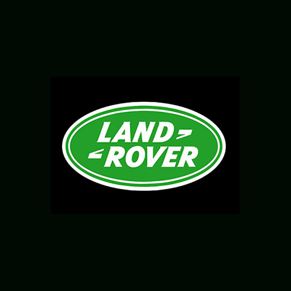 2 stk. LED velkomstlamper for Land Rover Range Rover Discovery 3 4 Freelander 2 Dør laser stemningslampe projektor