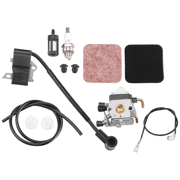 Tändspole Förgasare Kit för STIHL Fs80R Fs85 Fs80 Hs80 Ht75 Hs75 Hs85 Km85 Förgasare