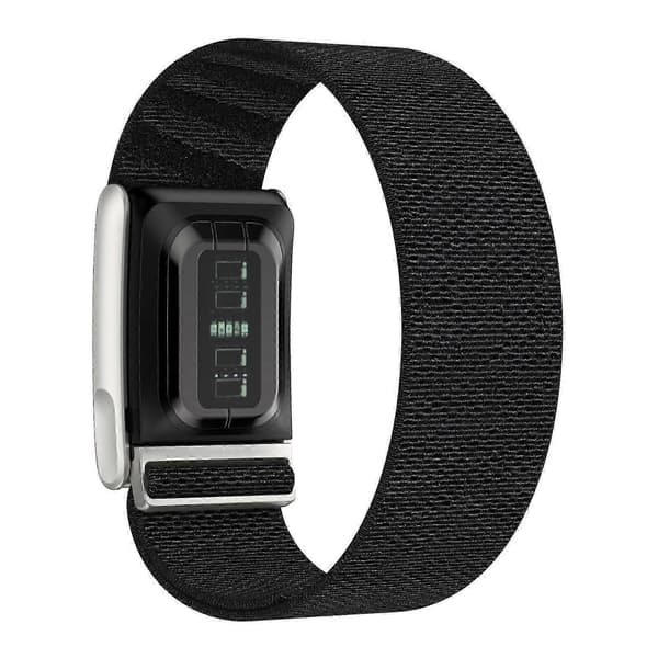 För WHOOP 5.0 Elastisk Kraft Dekorativ Design Nylon Klockarmband