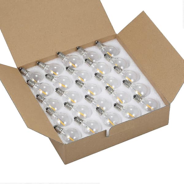 A C110V Globe LEDs G40 Pærer Lampe 25STK E12 Base Sokkelholder IP44 Vand