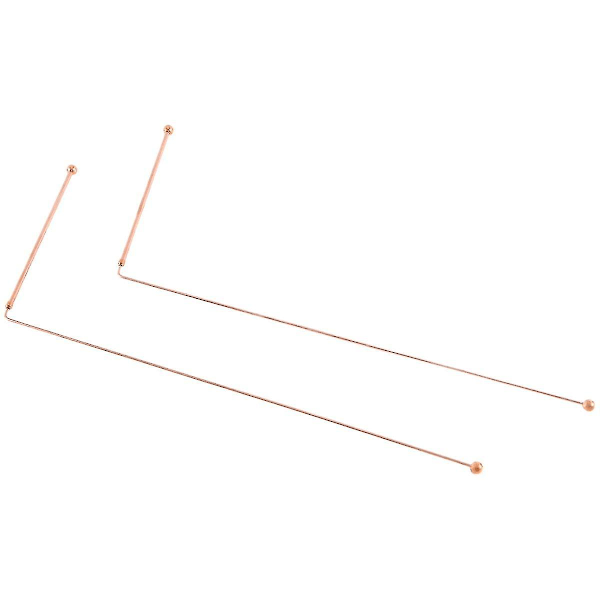 Kobber Vandfinderstave - 99,9% Rent Kobber 2 stk. Vandfinderstave Energi Vand Witching Detektor - MXBC