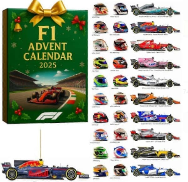 Superbil Julekalender Blind Box Juletræspynt