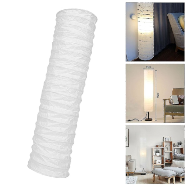 Golvlampa i papper, golvstående lampor för sovrum golvlampor skärm TY