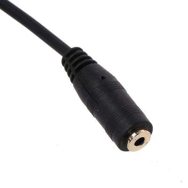 Stereo 2,5 mm Jack Förlängningskabel 5m Extender Ledning Hane till Hona Aux Kabel