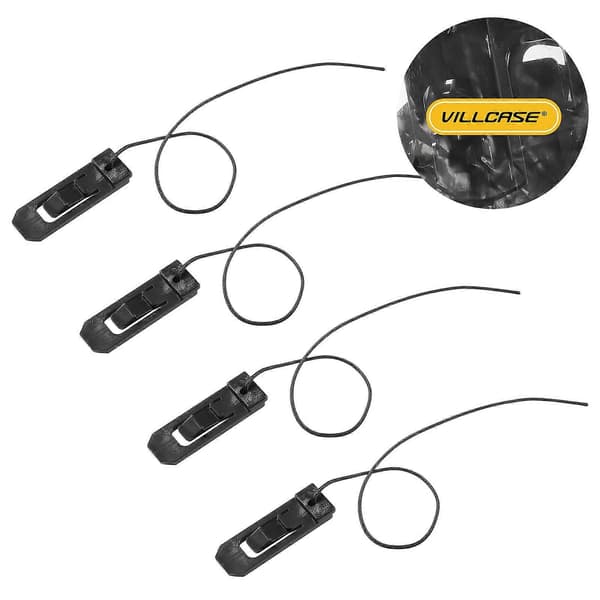 VILLCASE Sup Split Surfer Paddle Board Finne Clip Surfbræt Hale Clip Spænde Surfbræt Tilbehør (Sort)