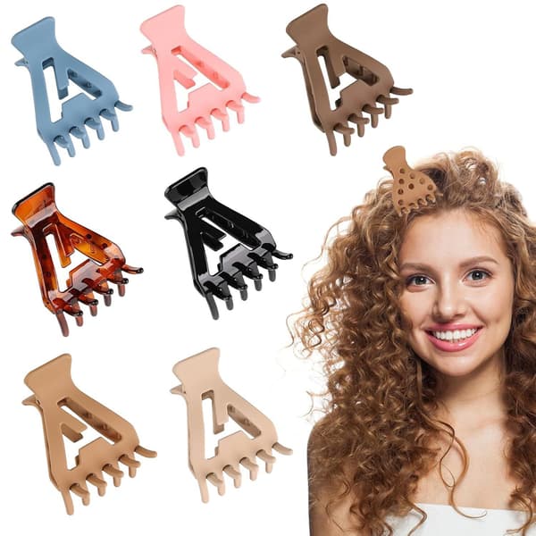 stykker Plastikclips, hårclips, topclips, sød hårclips, hajclips, hårclips, trekant
