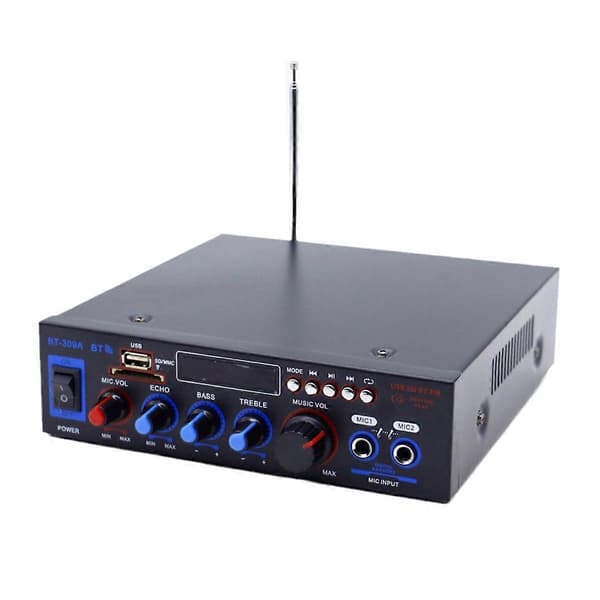 Bil Audio Power AMP Bas HIFI Musikafspiller EU Stik