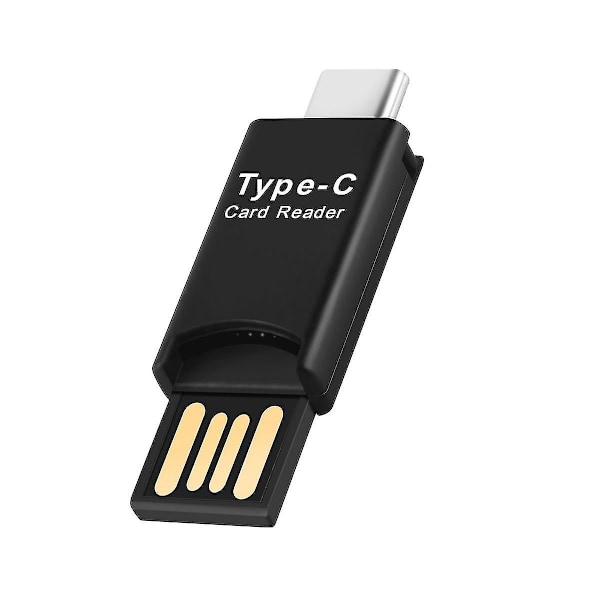 USB 3.1 Type C USB-C - Micro-SD TF -kortinlukija-sovitin PC:lle ja puhelimille
