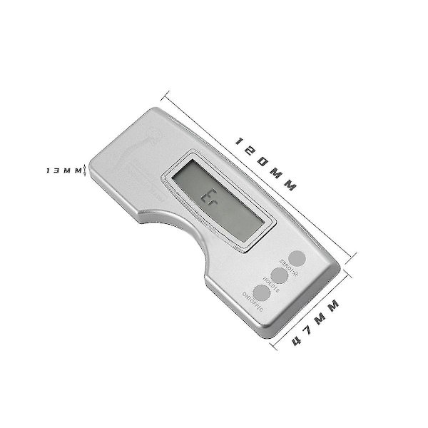 2024 Elektronisk skoliosmätare, fickformat Scoliometer mätinstrument för ryggskoliosdiagnos Portab