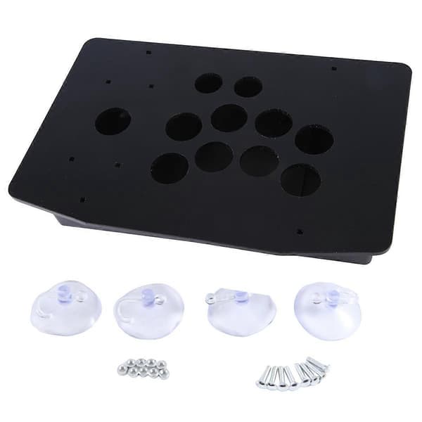 Arcade Joystick Akrylpanelkasse for Arcade Spillmaskin DIY