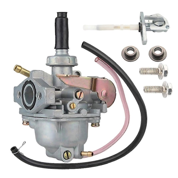 Förgasarkit för CRF50 CRF50F XR50 Z50 CRF 50 XR 50R Z50R, med 16950-GCF-671 Bränsleventil Petcock