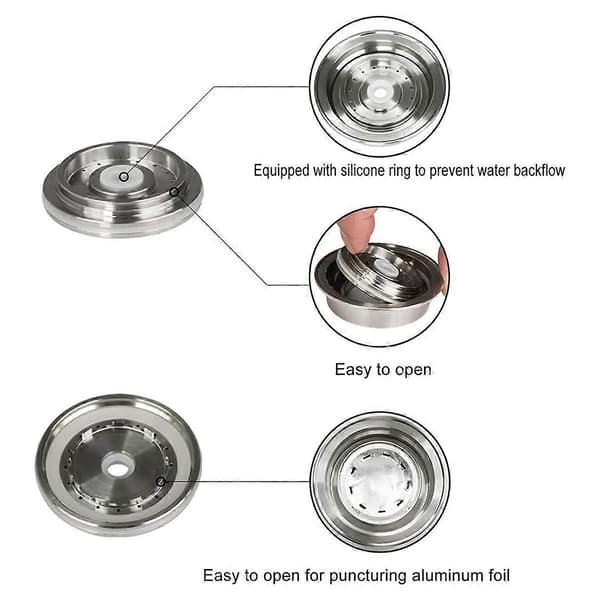 Kaffekapseladapterkonverterholder, Kaffekapselholder for Vertuo