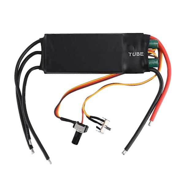 DC6-24V 1000W BLDC 3-fasig DC-borstlös motordrivrutin Hallless DC-motordrivrutin Hastighetsregulator