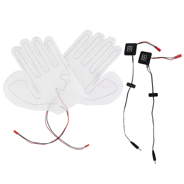 5V Vinter Termisk Håndvarmer Oppvarmer For Sko Hansker Karbonfiber Usb Hansker Oppvarmede Puter Elektrisk