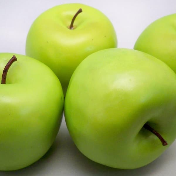 8 Store Kunstige Grønne Epler - Frukt