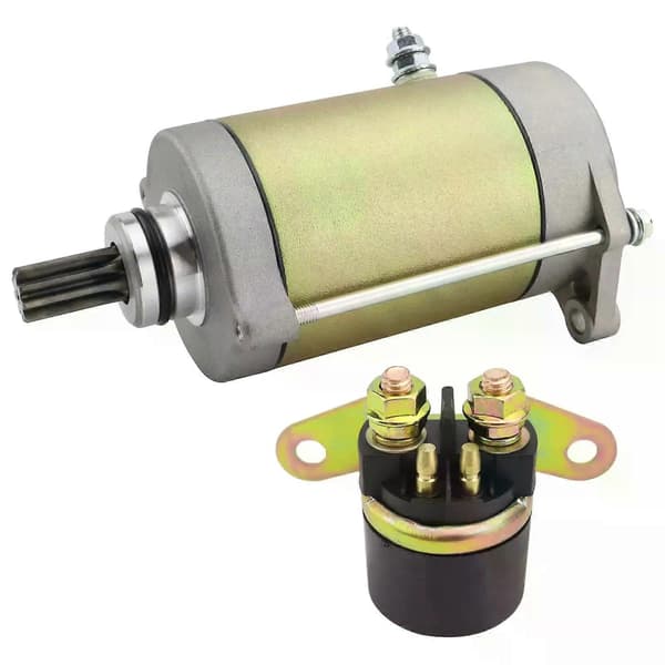 0800-091000 Startmotor och relä för CFMoto Terralander 800 ATV UTV Tracker 800 CF800 ZForce UForce CForce 800 1000 X8 Z8