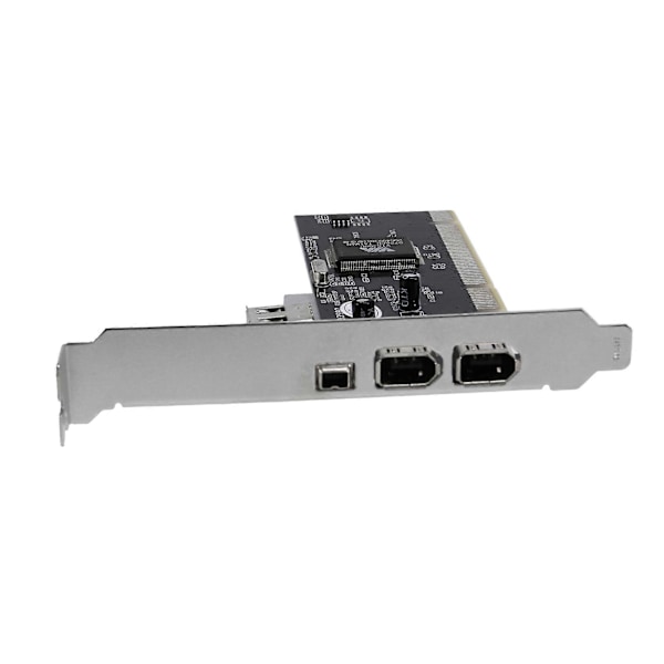 PCI till 1394A Kort, PCI till IEEE 1394A 4-Port FireWire Kort med 0,8M 6-stifts till 4-stifts 1394A Kabel