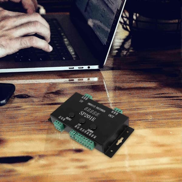 Sp201e Dmx512 Ws2812b Ws2811 Dmx Til Spi Controller Dekoder, understøtter Flere Ics